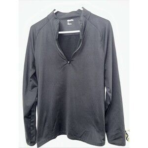 Zella Sz Med Men’s Mock  Turtleneck Black